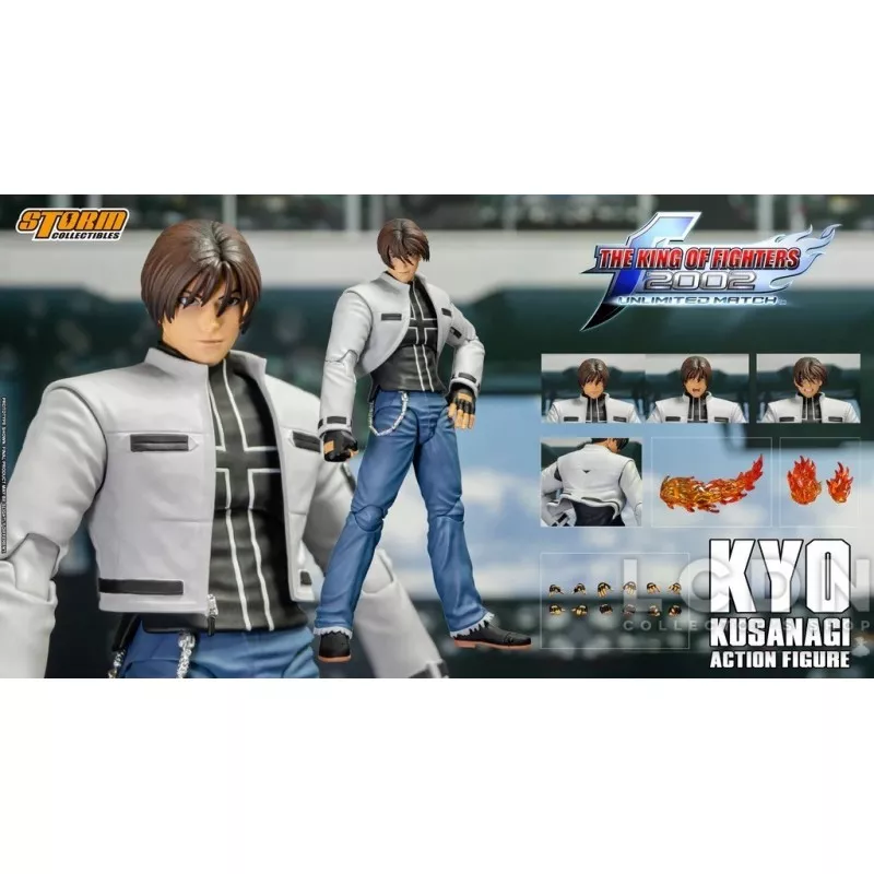 Kyo kusanagi action figure clearance