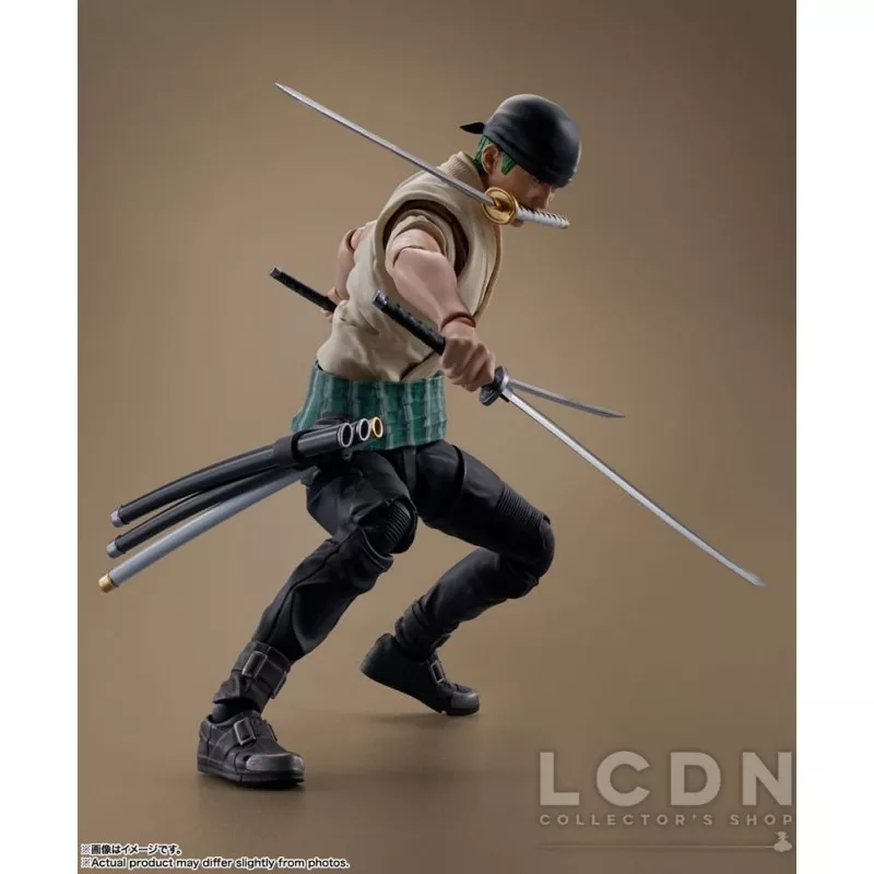 One Piece Action Figurine S.H. Figuarts Roronoa Zoro (Netflix) 14cm
