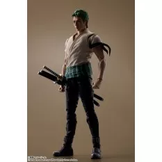 One Piece Action Figurine S.H. Figuarts Roronoa Zoro (Netflix) 14cm