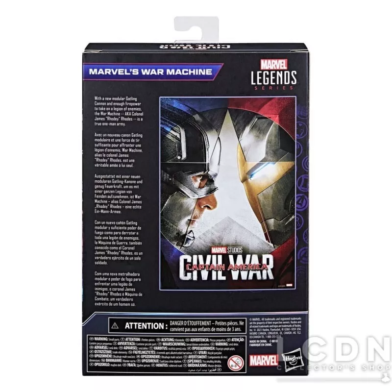 The Infinity Saga Marvel Legends Action Figurine War Machine (Captain America: Civil War) 15cm