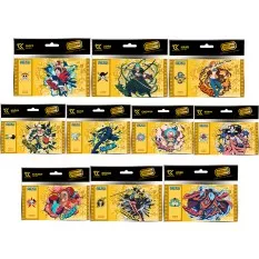 One Piece Set of 10 Golden...