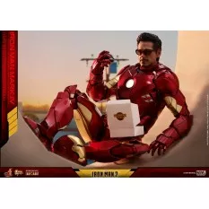 Hot Toys MMS461D21 Diecast Iron Man 2 Mark IV Robert Downey Jr. 1/6th Collectible Figure 32cm (New)