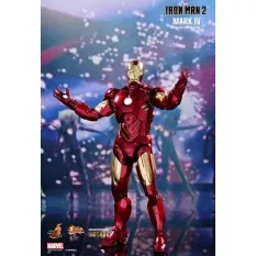 Hot Toys MMS461D21 Diecast Iron Man 2 Mark IV Robert Downey Jr. 1/6th Collectible Figure 32cm (New)