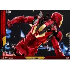 Hot Toys MMS461D21 Diecast Iron Man 2 Mark IV Robert Downey Jr. 1/6th Collectible Figure 32cm (New)
