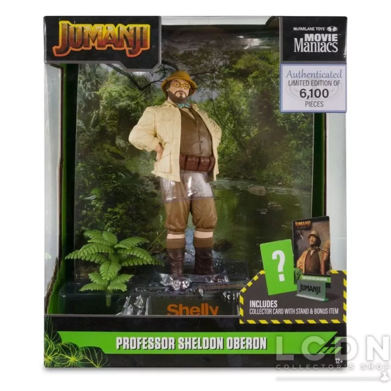 Jumanji Action Figure Movie Maniacs Shelly 15cm
