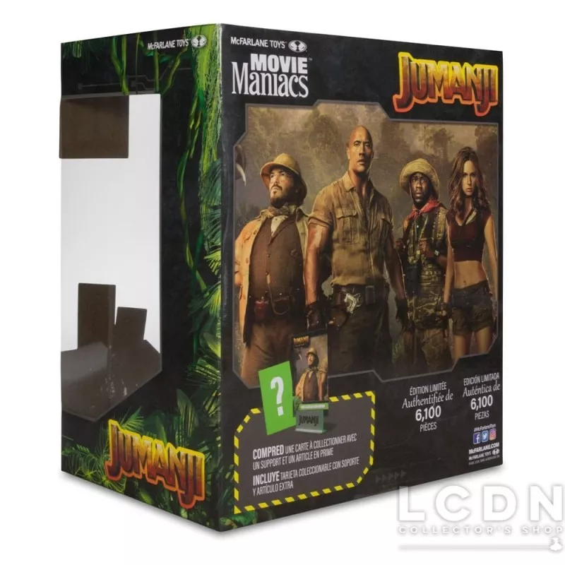 Jumanji Action Figure Movie Maniacs Shelly 15cm