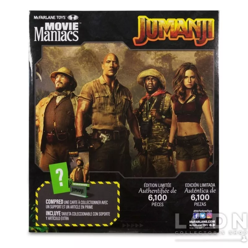 Jumanji Action Figure Movie Maniacs Shelly 15cm