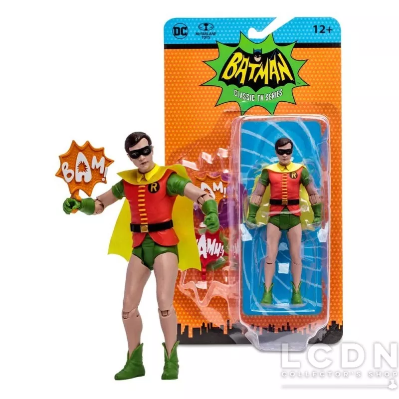 DC Retro Batman 66 Action Figure Robin 15cm