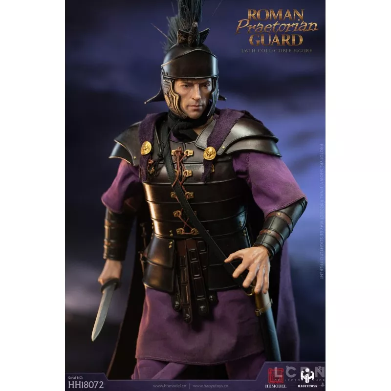 Imperial Legion Roman Praetorian Guard Purple Version Collectible Action Figurine 1/6 HHMODEL &amp; HAOYUTOYS HH18072