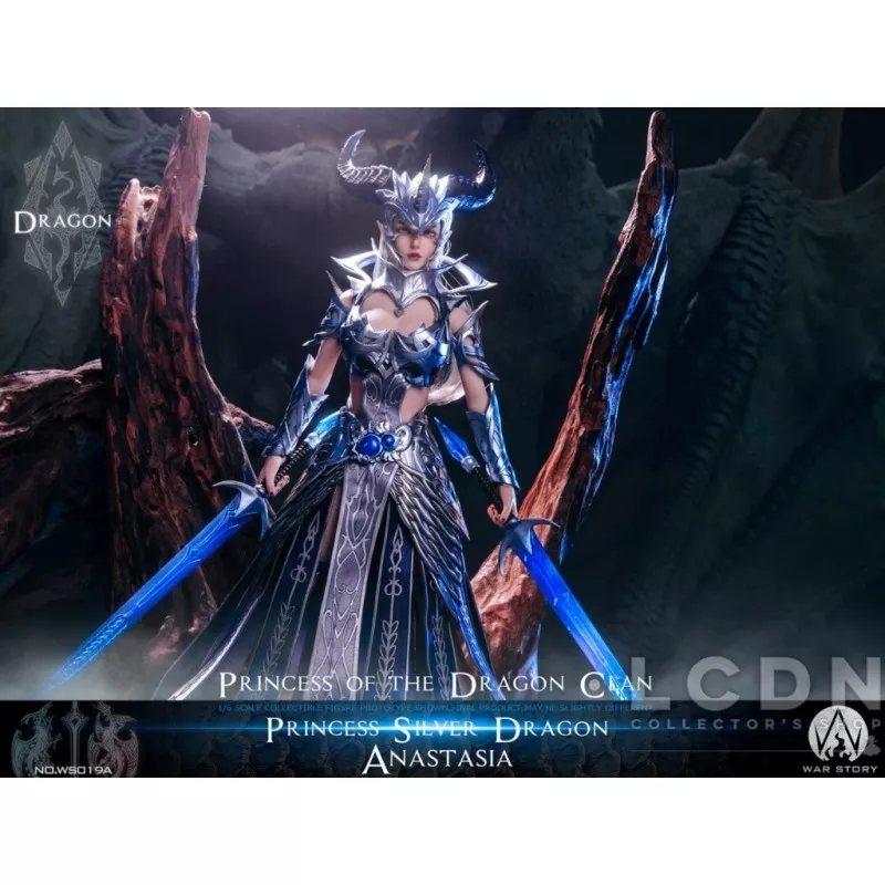 Dragon Princess Silver Dragon Anastasia Collectible Action Figurine 1/6 WAR STORY WS019A