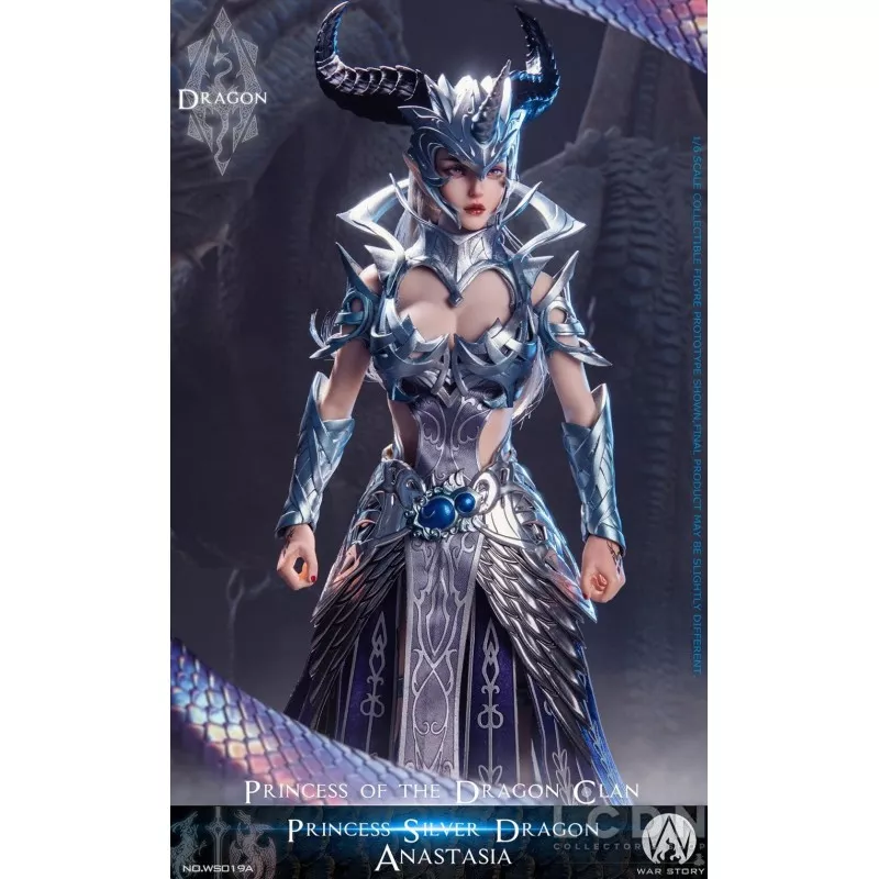 Dragon Princess Silver Dragon Anastasia Collectible Action Figurine 1/6 WAR STORY WS019A