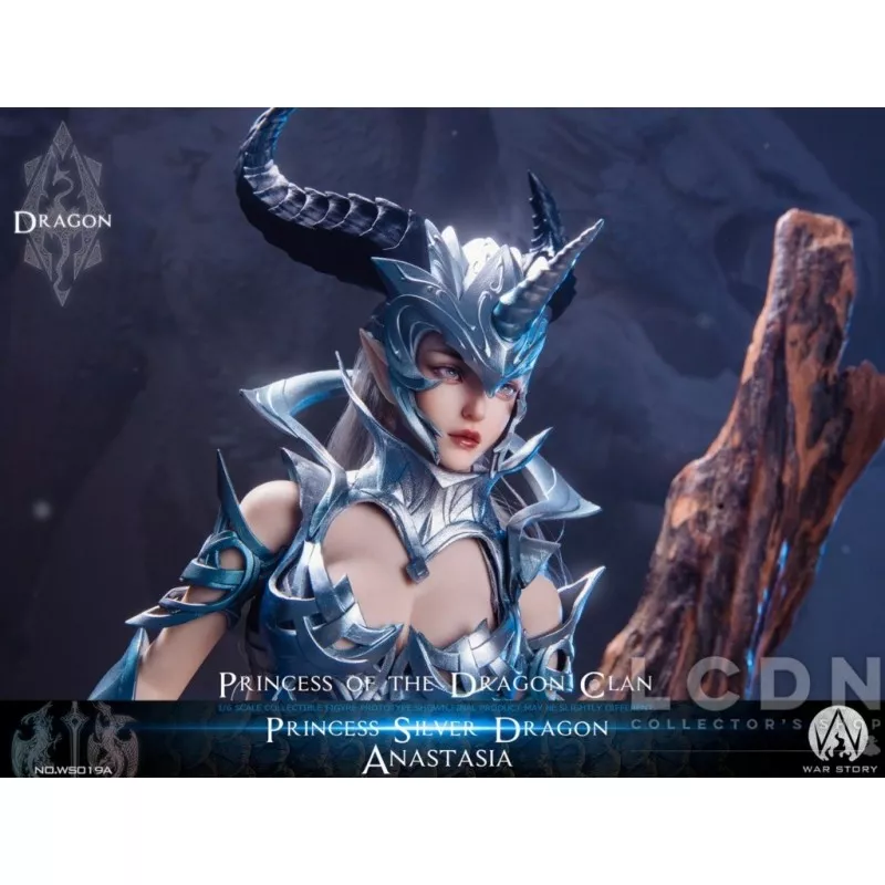 Dragon Princess Silver Dragon Anastasia Collectible Action Figurine 1/6 WAR STORY WS019A