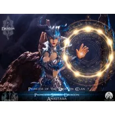Dragon Princess Silver Dragon Anastasia Collectible Action Figurine 1/6 WAR STORY WS019A