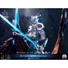 Dragon Princess Silver Dragon Anastasia Collectible Action Figurine 1/6 WAR STORY WS019A