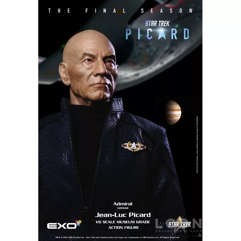 Star Trek Picard Collectible Action Figure 1 6 Jean Luc Picard 30cm