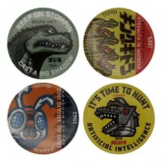 Godzilla Set of 4 Coaster