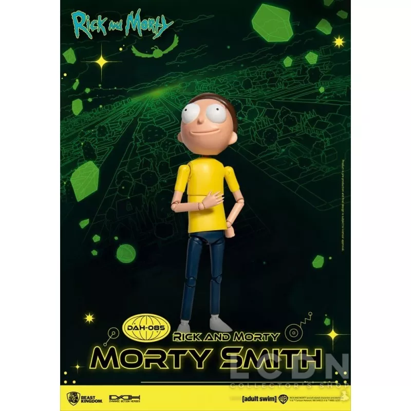 Rick &amp; Morty Action Figure Dynamic Action Heroes 1/9 Morty Smith 23cm