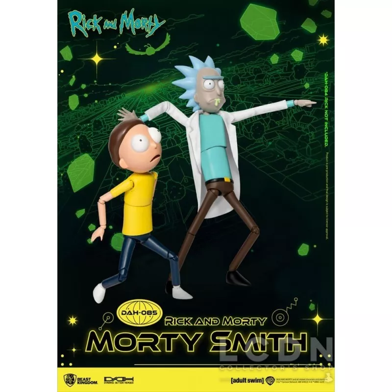 Rick &amp; Morty Action Figure Dynamic Action Heroes 1/9 Morty Smith 23cm