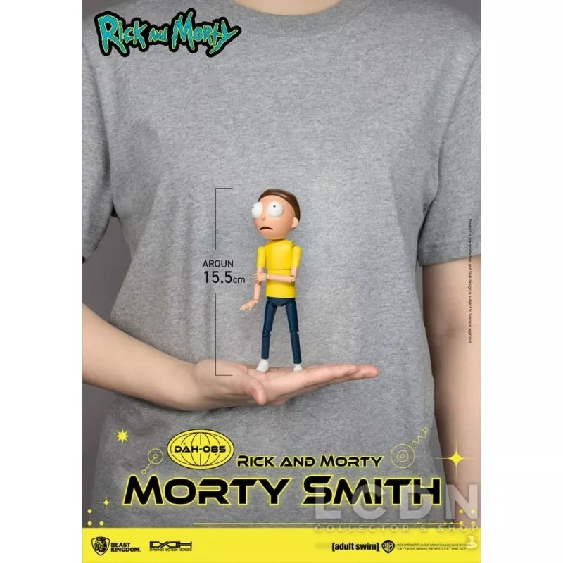 Rick &amp; Morty Action Figure Dynamic Action Heroes 1/9 Morty Smith 23cm