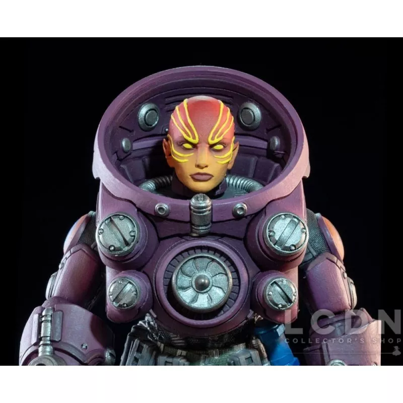 Cosmic Legions: OxKrewe Book One Thraxxon Action Figure Uularia Speer (Deluxe) 15cm