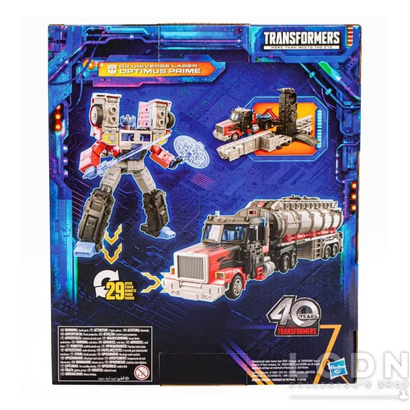 Transformers Generations Legacy United Leader Class Action Figure G2 Universe Laser Optimus Prime 19cm