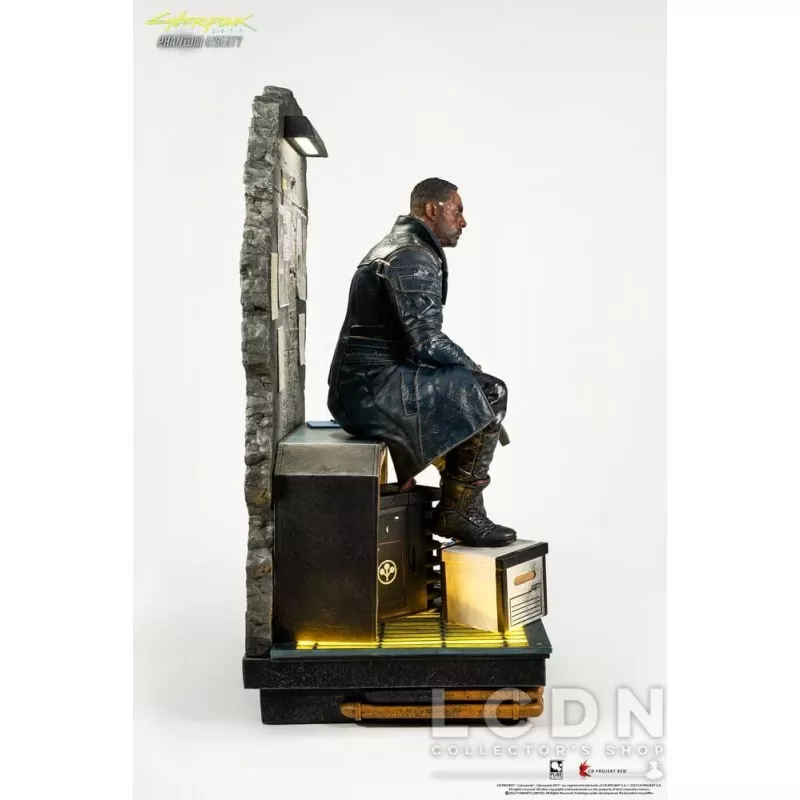 Cyberpunk 2077 Phantom Liberty Statue 1/4 Solomon Reed 55cm