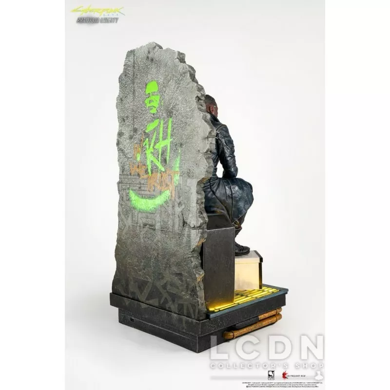 Cyberpunk 2077 Phantom Liberty Statue 1/4 Solomon Reed 55cm