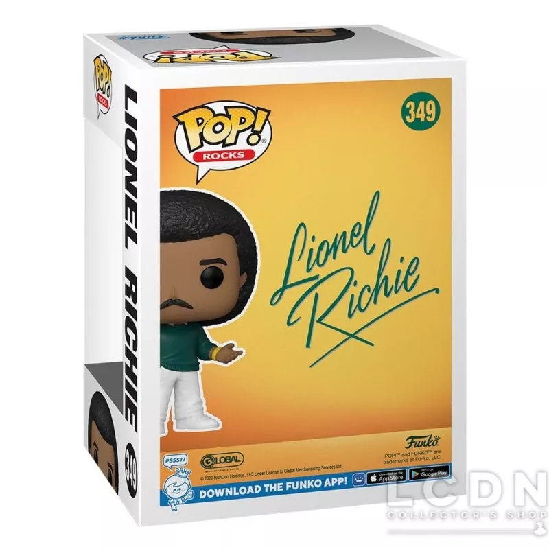 Lionel Richie POP! Rocks Figurine 10cm N°349