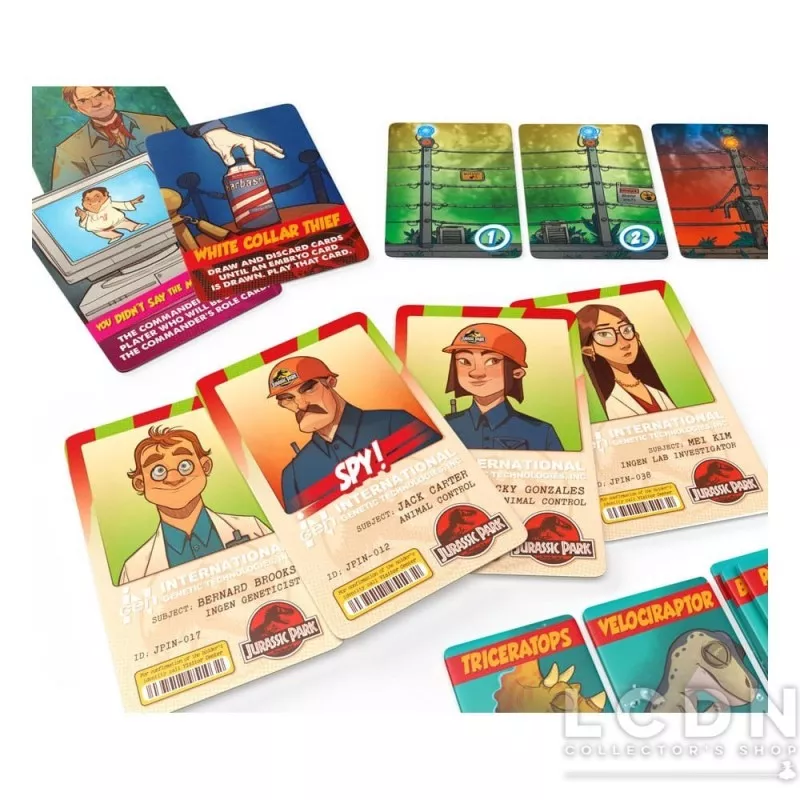 Jurassic Park Jeu de plateau The Spy Game *ANGLAIS*