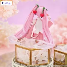 Hatsune Miku Noodle Stopper Figurine Sakura Miku 2024 15cm