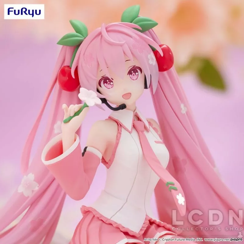 Hatsune Miku Noodle Stopper Figurine Sakura Miku 2024 15cm