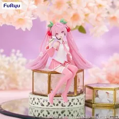 Hatsune Miku Noodle Stopper Figurine Sakura Miku 2024 15cm