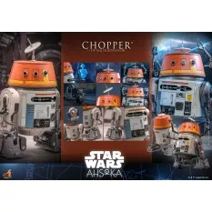 Hot Toys TMS112 Star Wars: Ahsoka Collectible Action Figure 1/6 Chopper 18cm