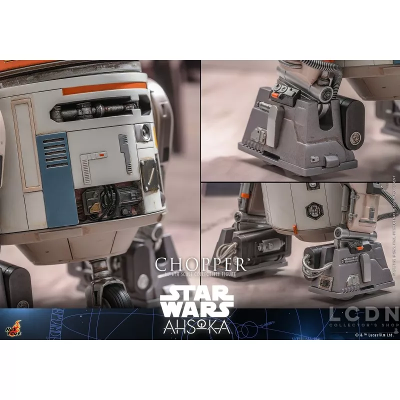 Hot Toys TMS112 Star Wars: Ahsoka Collectible Action Figure 1/6 Chopper 18cm