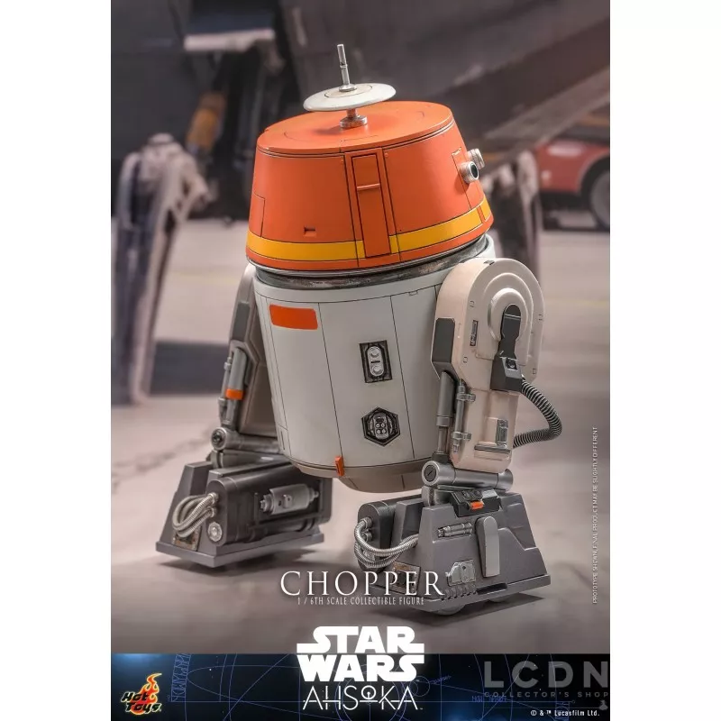 Hot Toys TMS112 Star Wars: Ahsoka Collectible Action Figure 1/6 Chopper 18cm