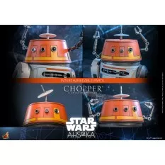 Hot Toys TMS112 Star Wars: Ahsoka Collectible Action Figure 1/6 Chopper 18cm