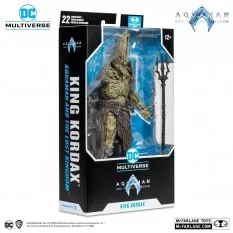 DC Multiverse Aquaman et le Royaume perdu Action Figurine King Kordax 18cm