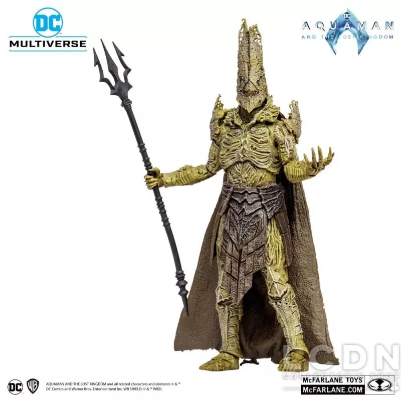 DC Multiverse Aquaman et le Royaume perdu Action Figurine King Kordax 18cm