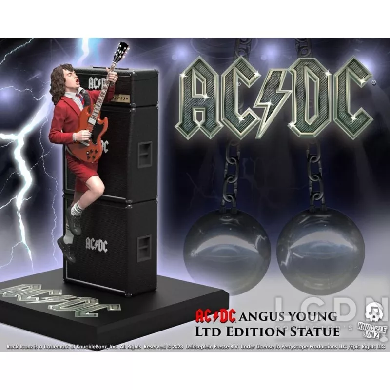 AC/DC Statue Rock Iconz Angus Young III 25cm