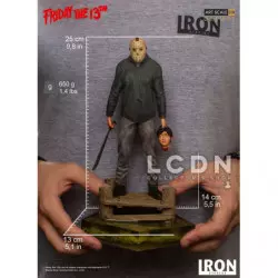 Friday the 13th Deluxe Art Scale Statue 1/10 Jason 25 cm