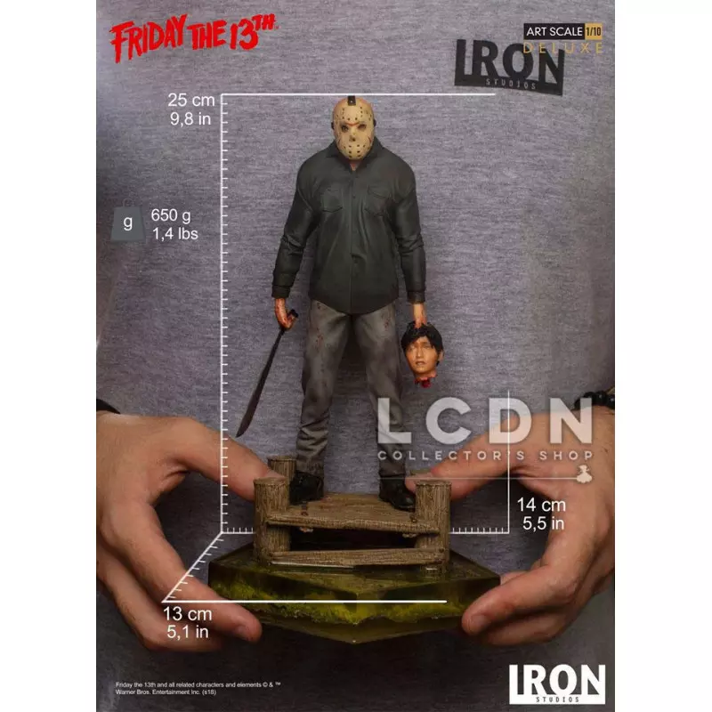 Friday the 13th Deluxe Art Scale Statue 1/10 Jason 25 cm