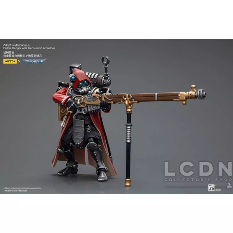 Warhammer 40k Action Figure 1/18 Adeptus Mechanicus Skitarii Ranger with Transuranic Arquebus 12cm