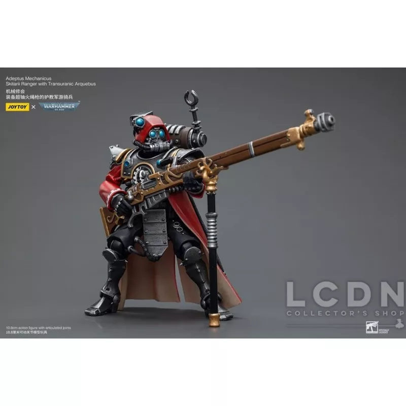 Warhammer 40k Action Figure 1/18 Adeptus Mechanicus Skitarii Ranger with Transuranic Arquebus 12cm