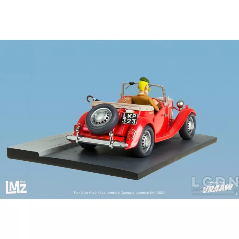 Clifton Statue Clifton and his MG TD 1951 30cm