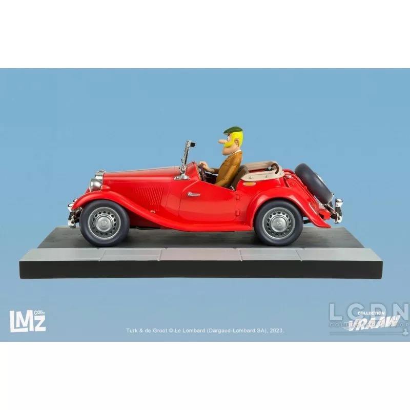 Clifton Statue Clifton and his MG TD 1951 30cm