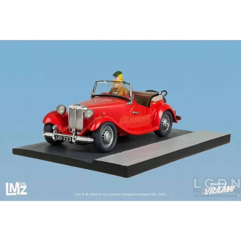 Clifton Statue Clifton and his MG TD 1951 30cm
