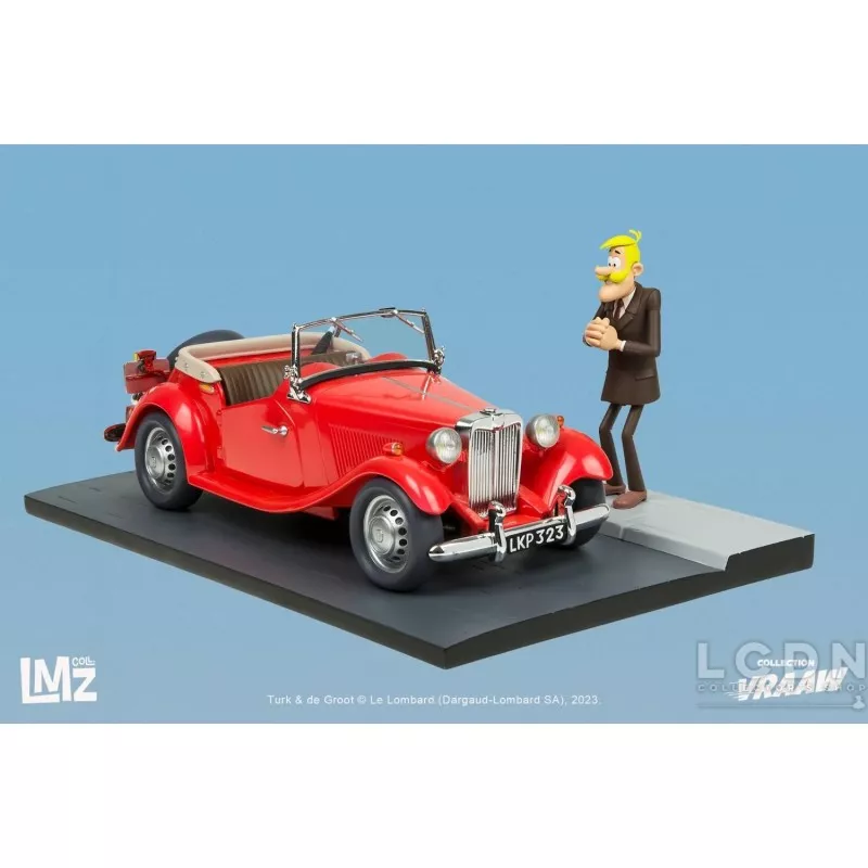 Clifton Statue Clifton and his MG TD 1951 30cm