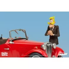 Clifton Statue Clifton and his MG TD 1951 30cm