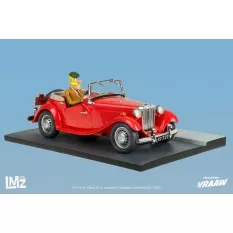 Clifton Statue Clifton and his MG TD 1951 30cm