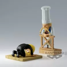 One Piece Figurine WCF Log Stories Sanji & Zeff vol. 2 6cm